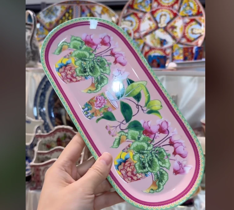 西西里 cz td 双耳长托盘