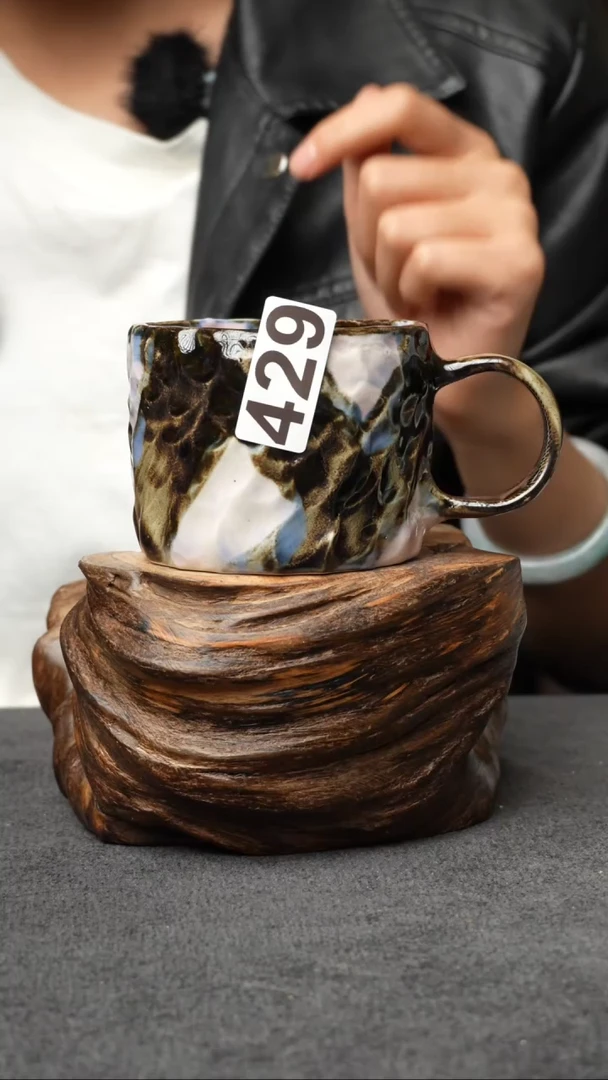 杯子429景德镇手创颜色釉杯（食品级）