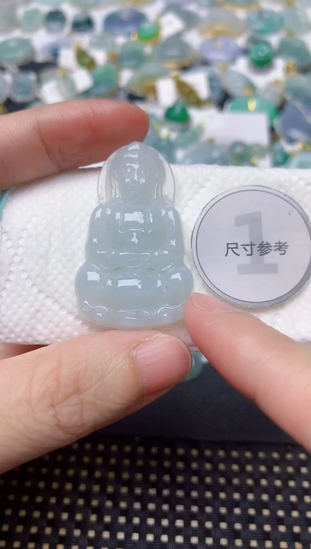 颈饰未镶嵌翡翠天然缅甸A货翡翠