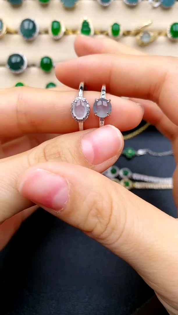 【闪购商品】翡翠戒指银S925镶嵌.....