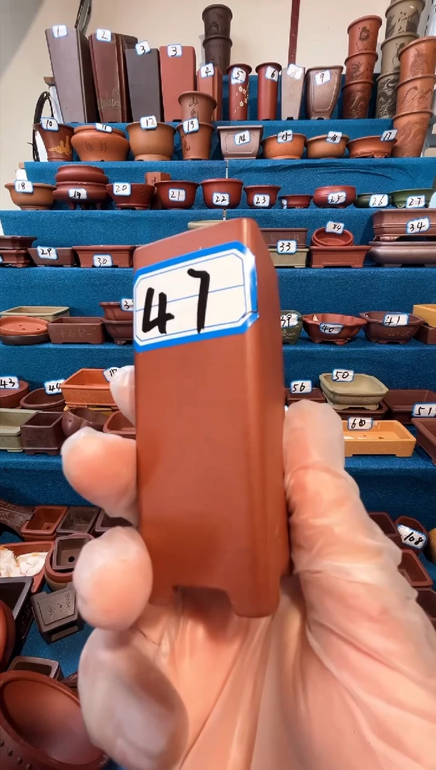 【闪购商品】紫砂紫砂花盆8*3