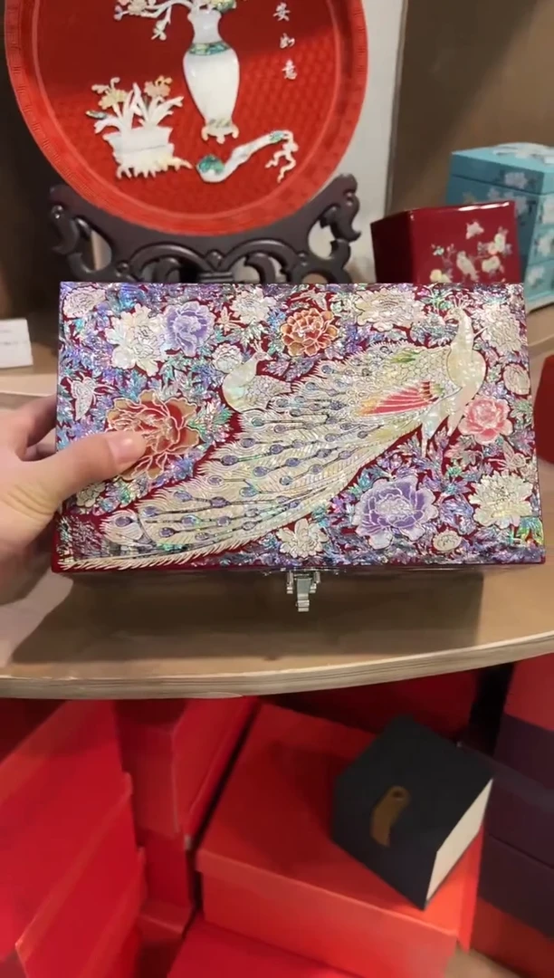 手工微瑕 全贝底 · 弘贝雅螺钿漆器