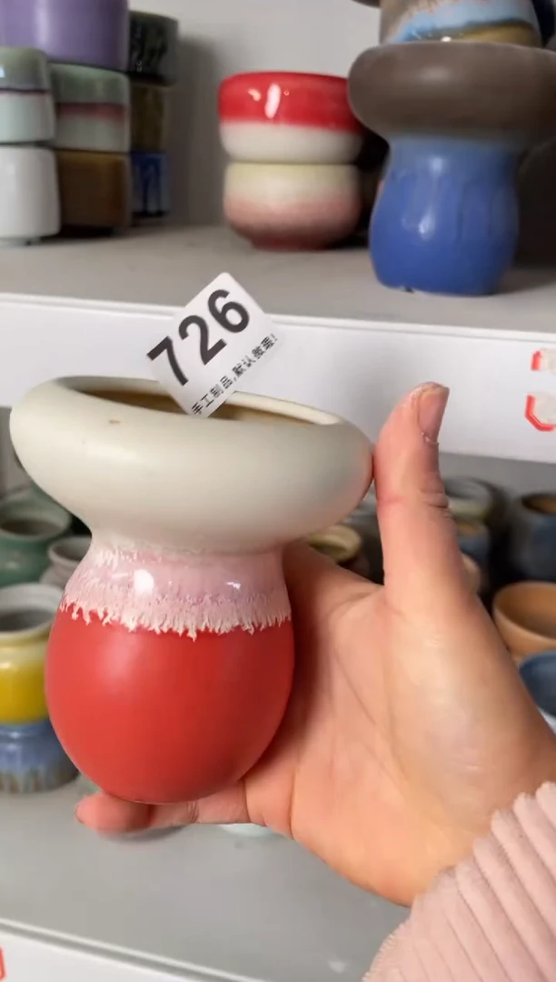 【闪购商品】摆件726微瑕知木小芳花盆