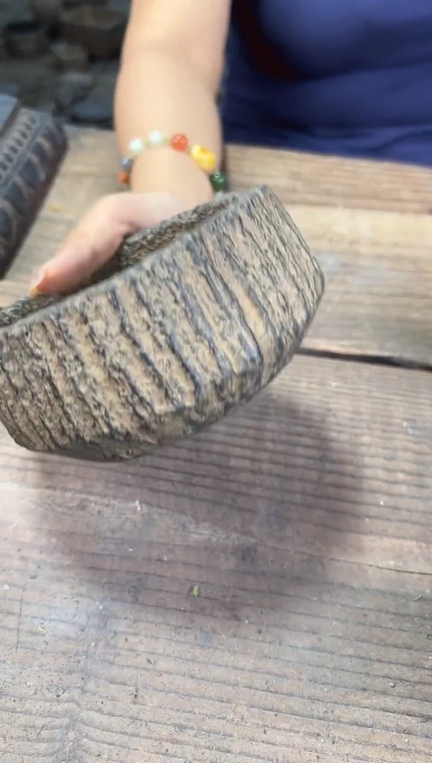 陶土【火山泥】小石钵