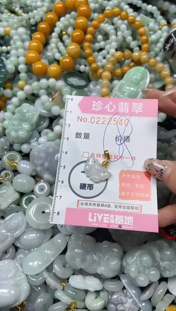 翡翠未镶嵌颈饰闪购0222540