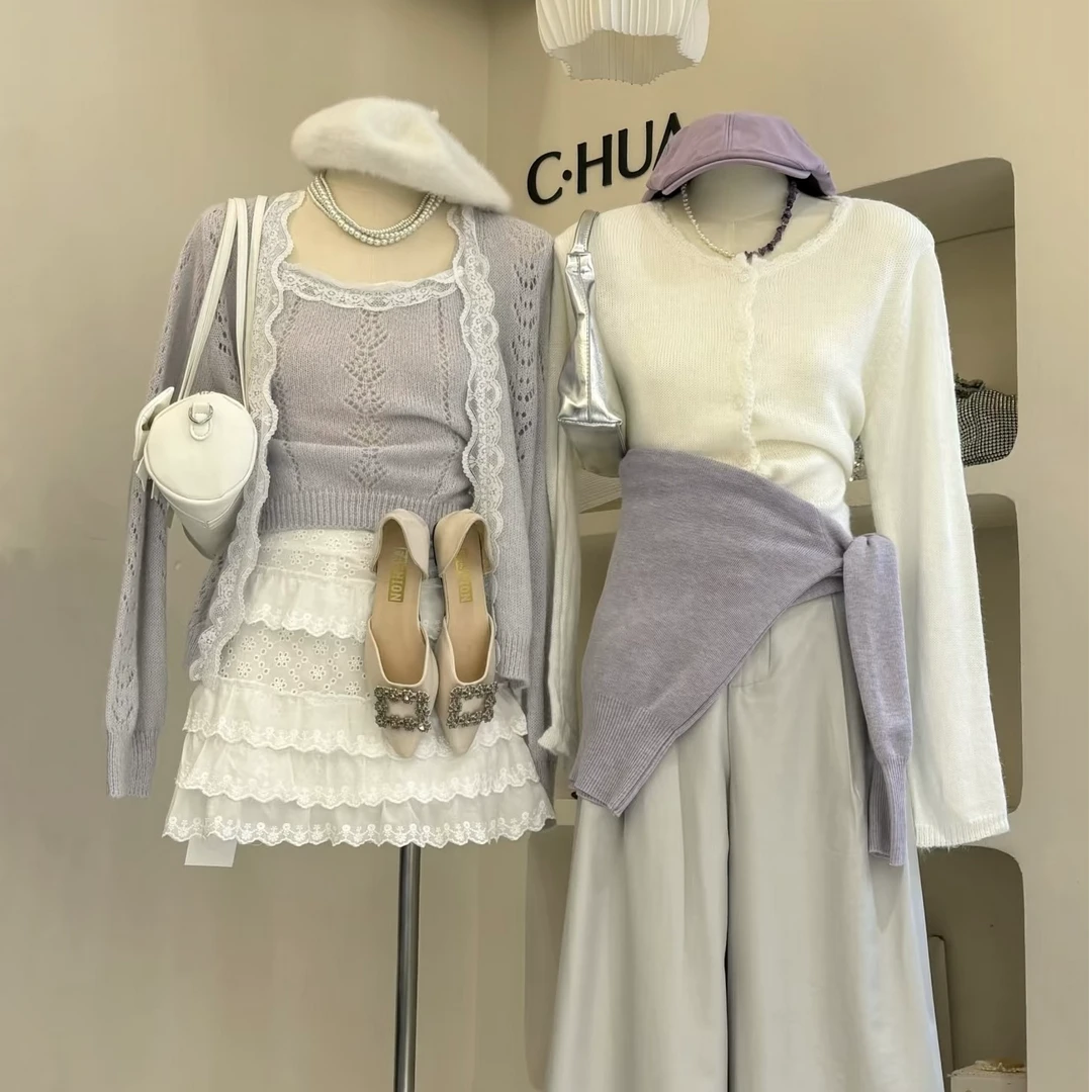 千禧大牌女装399【扣号下单】法式气质显瘦针织衫