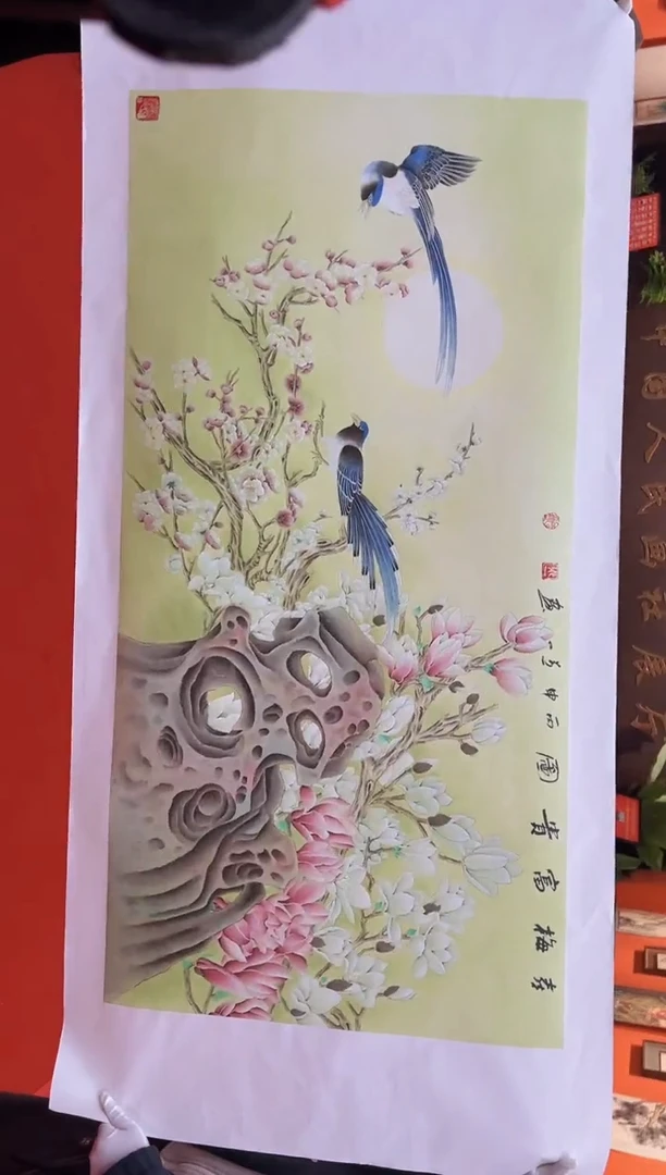 【闪购商品】国画道一老师亲笔绘画作品A48