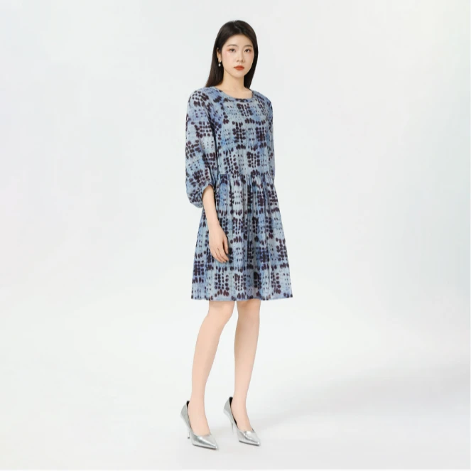阿玛施AMASS早春新款休闲百搭阿玛施连衣裙550019-2A61162