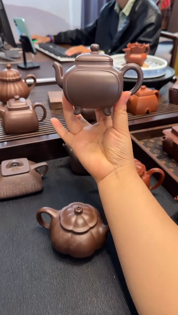 茶壶紫砂燃**主鼎盛四方 方