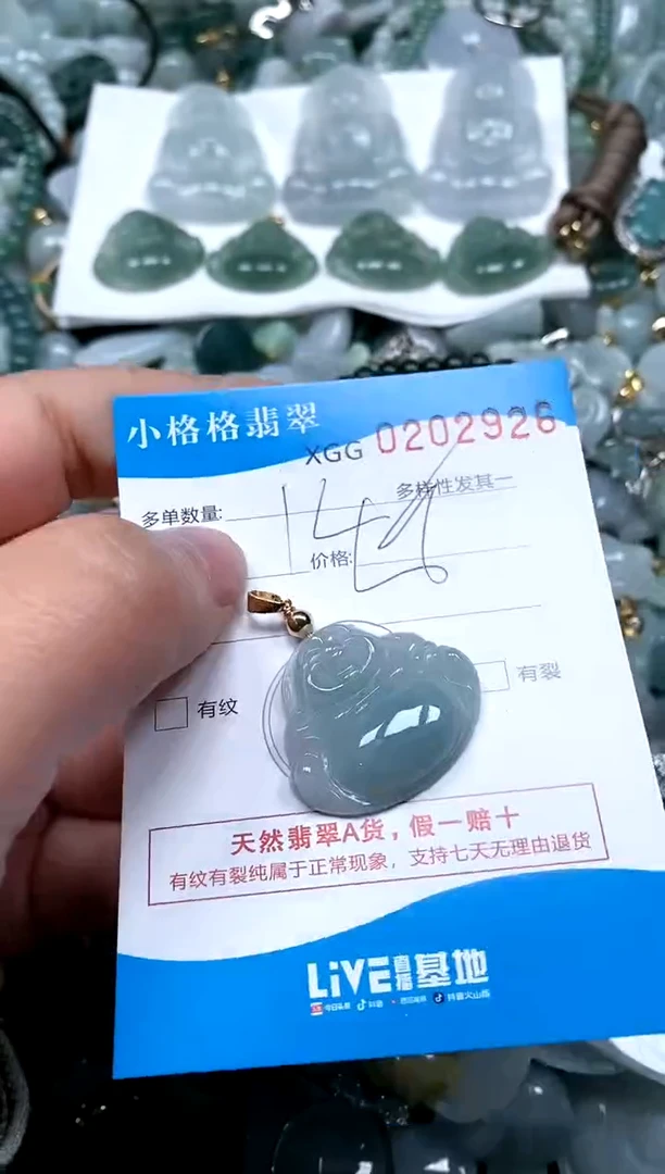 【闪购商品】翡翠颈饰未镶嵌闪购商品0202926