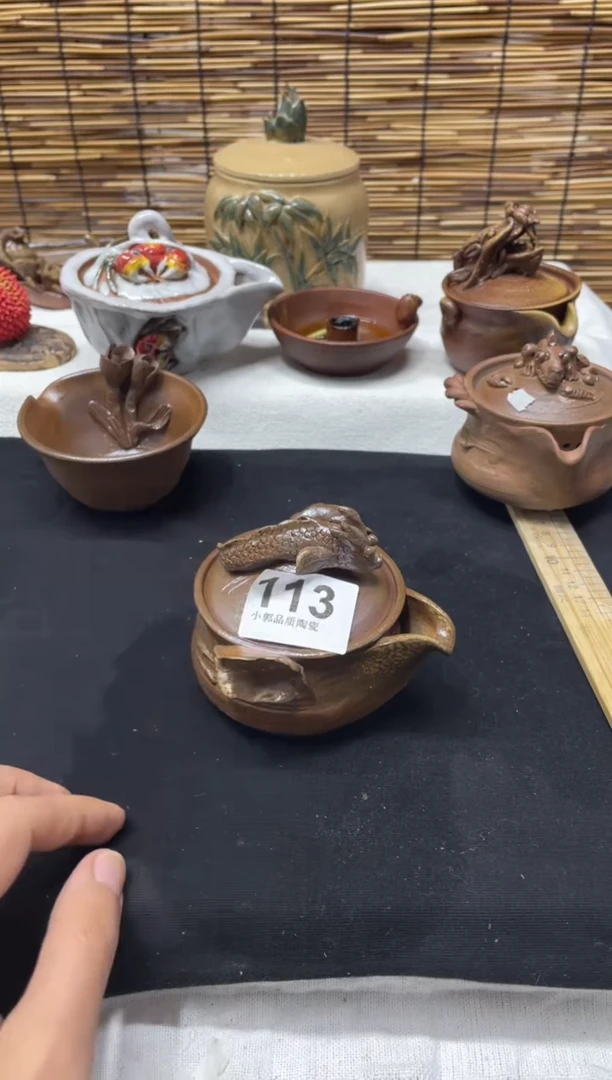 【闪购商品】杯113精美粗陶手工柴烧