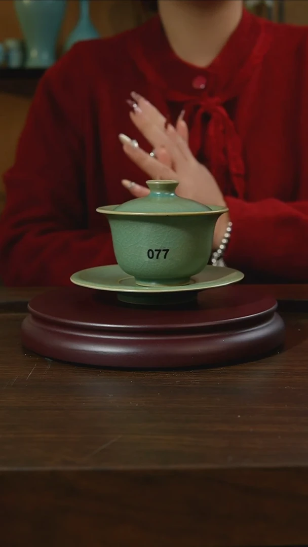 杯子瓷汝州原产地原矿仿古老釉q
