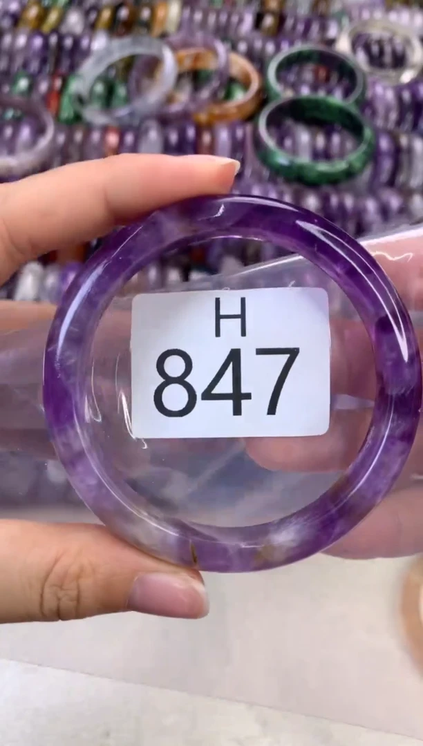 【闪购商品】水晶水晶手镯H未镶嵌847-57