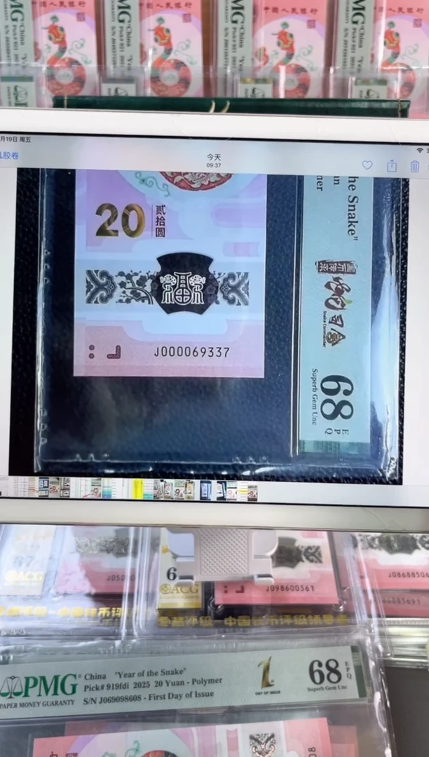 塑料蛇钞 68分 J000069337