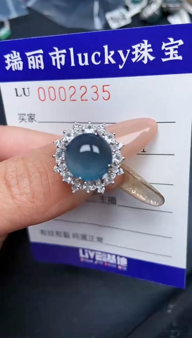 【闪购商品】翡翠颈饰银S925镶嵌2235