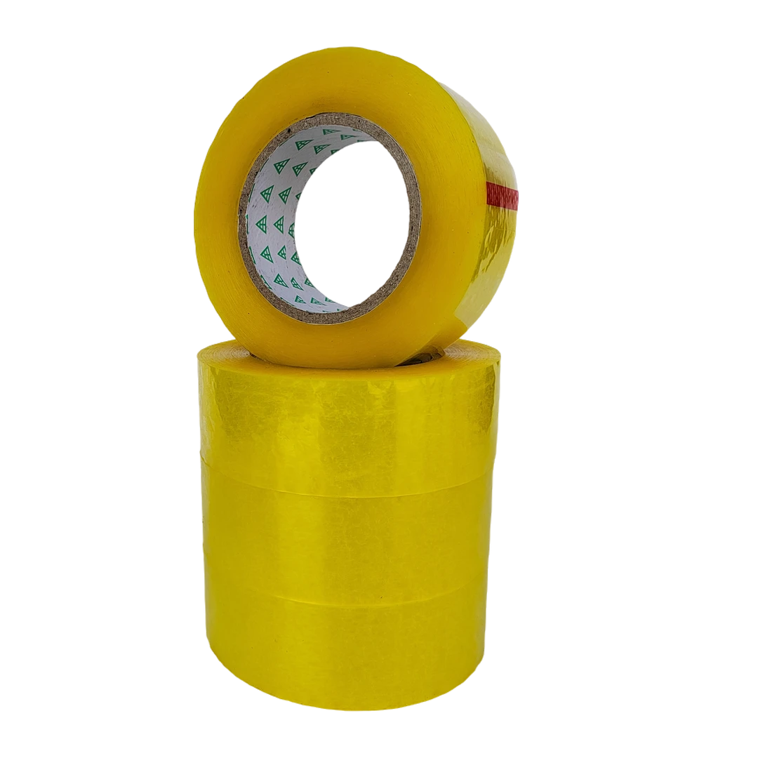 透明胶带 2卷 大卷透明封箱胶带   适用于物流打包快递封口