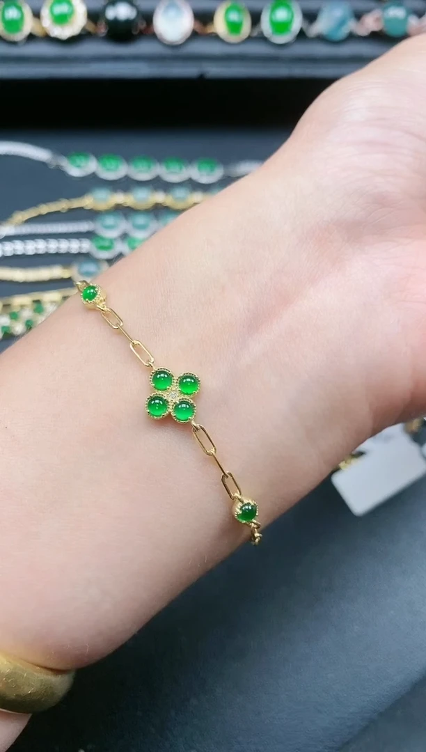 翡翠戒指银S925镶嵌1111111