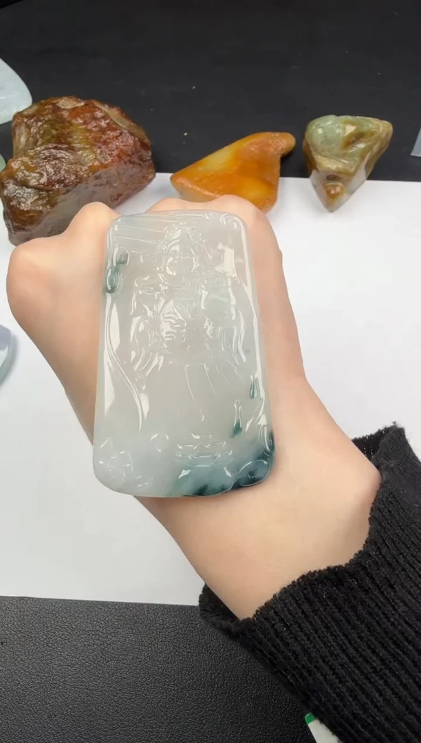 吊坠(不含链)未镶嵌翡翠翡翠饰品-90