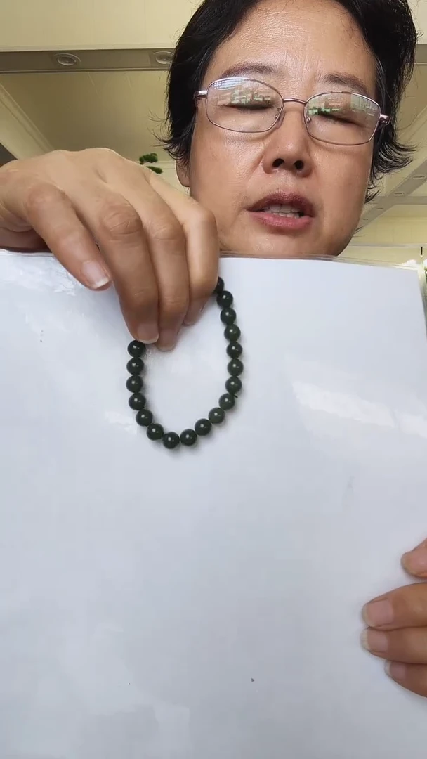 未镶嵌手链和田玉8mm