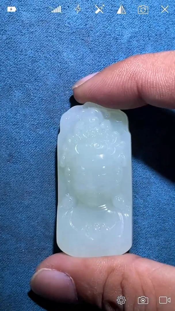 未镶嵌和田玉挂件 XT度母观音
