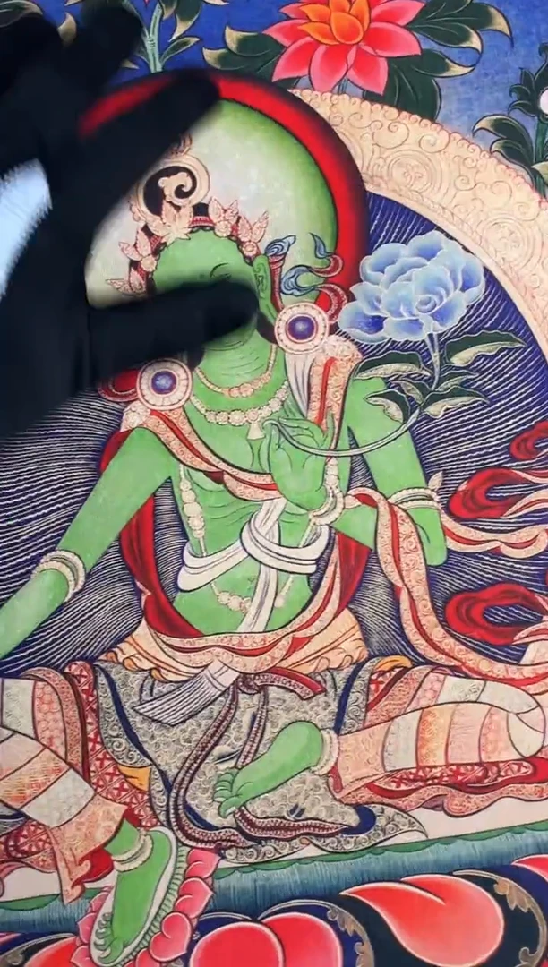 卷轴画天天的唐卡tk160
