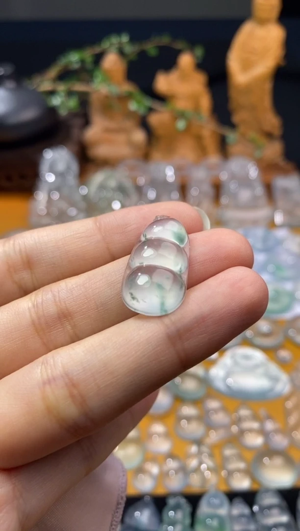 吊坠(不含链)未镶嵌翡翠福豆