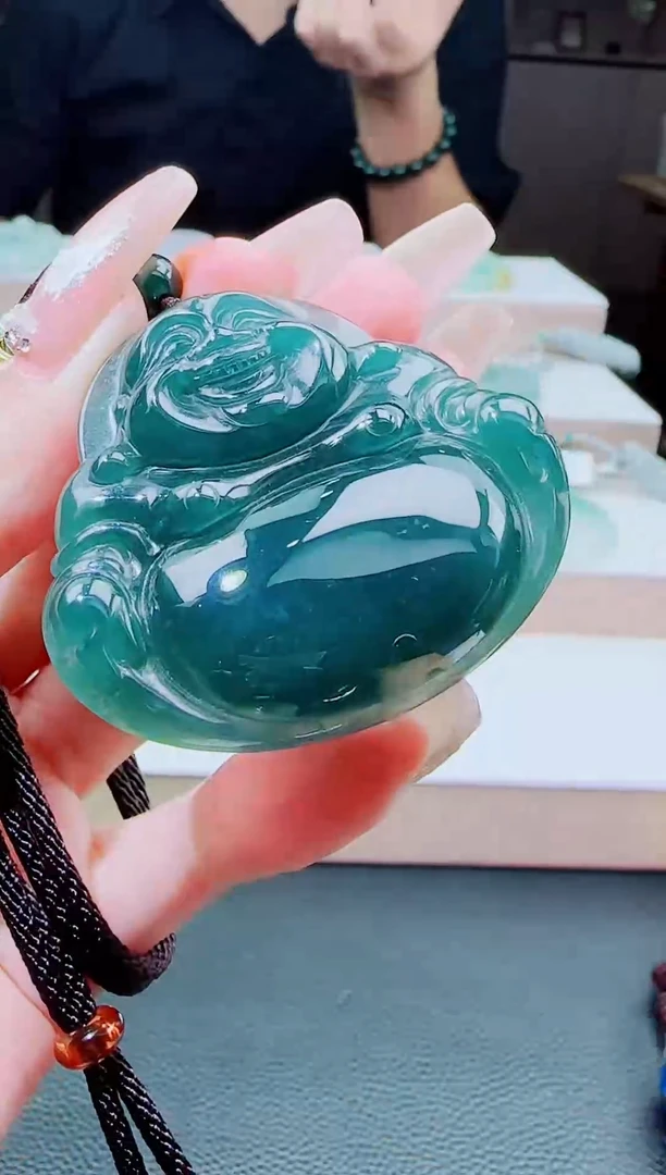 颈饰未镶嵌翡翠 多样性发其一79502        佛公