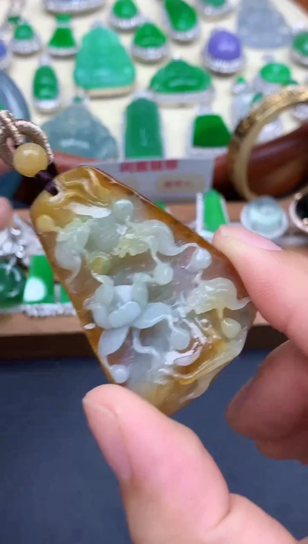 颈饰未镶嵌翡翠321-中国好珍宝