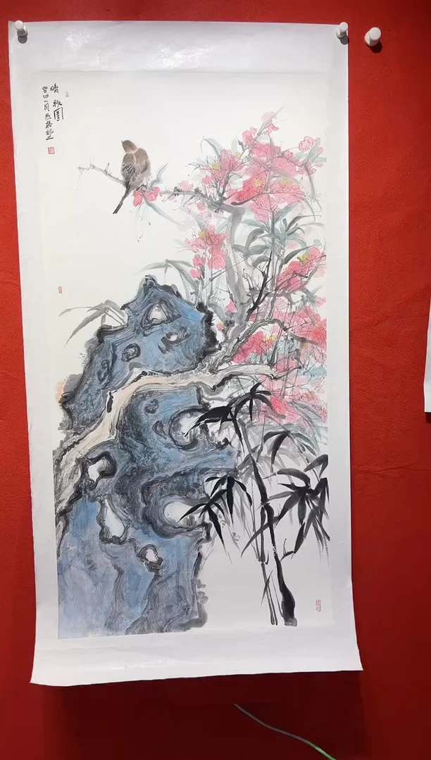 国画秦燕格国画手绘作品Y39