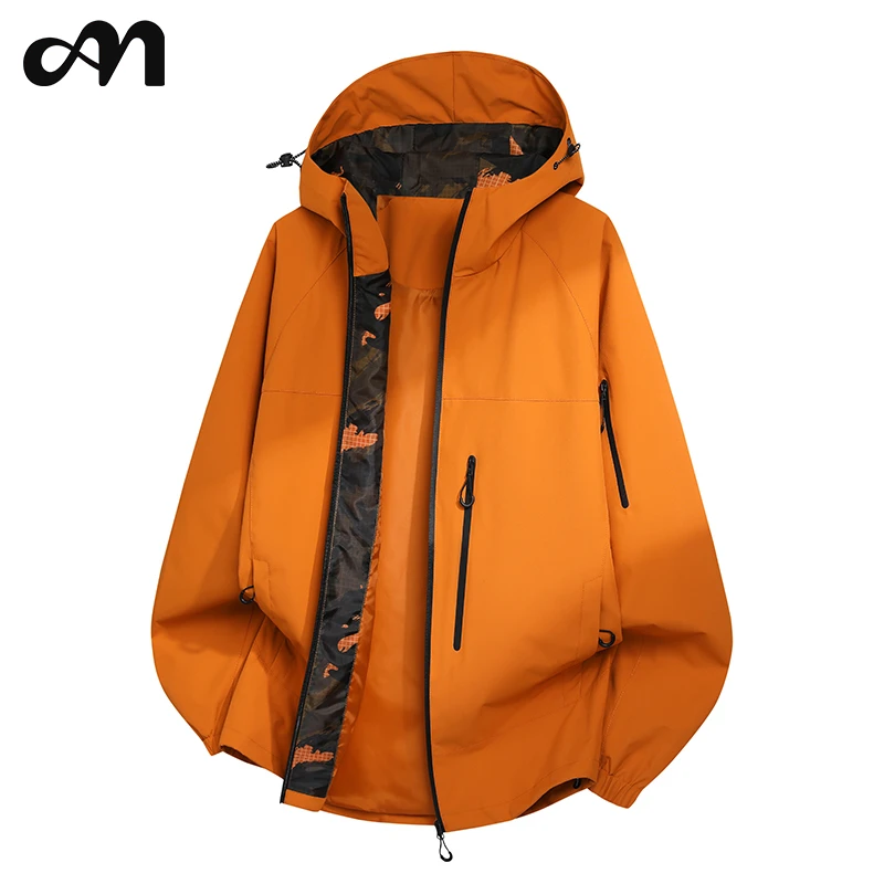 JM均米新款情侣男女款三防冲锋衣野营登山服防水连帽JM25088