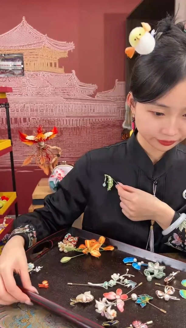 【闪购商品】刺绣苏绣世家非遗手工（胸针）