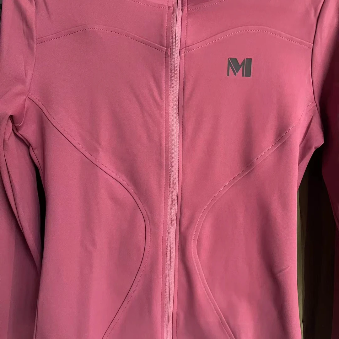 运动服紫色半拉专拍链接