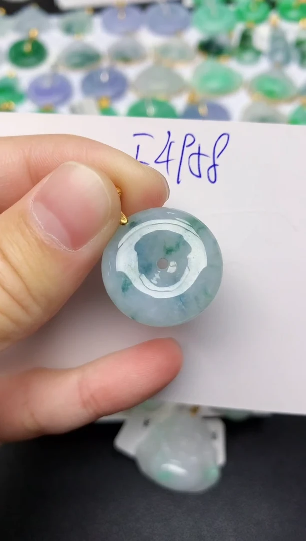 颈饰未镶嵌翡翠 天然缅甸A货翡翠百元以上9元证书费自理