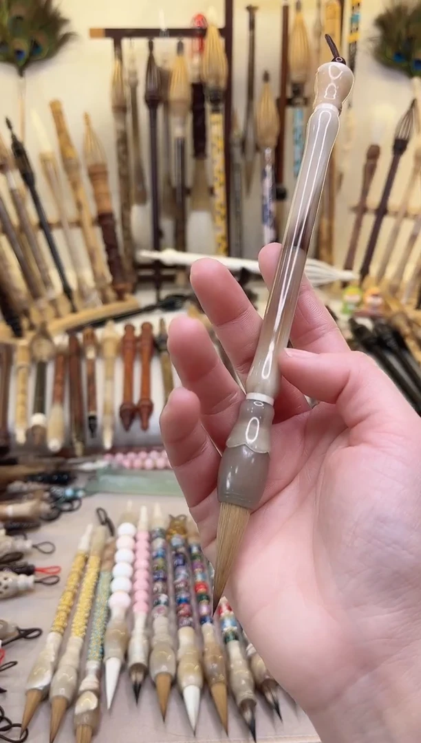 【清水试笔，拒绝蘸墨】墨舞笔庄毛笔1支