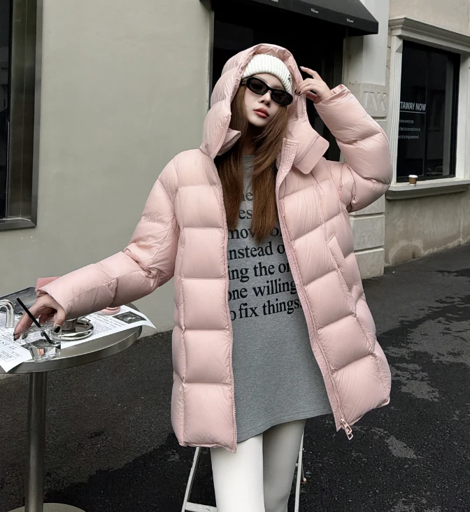 泡芙感立体廓形轻蓬云朵系女士羽绒服女款/83018