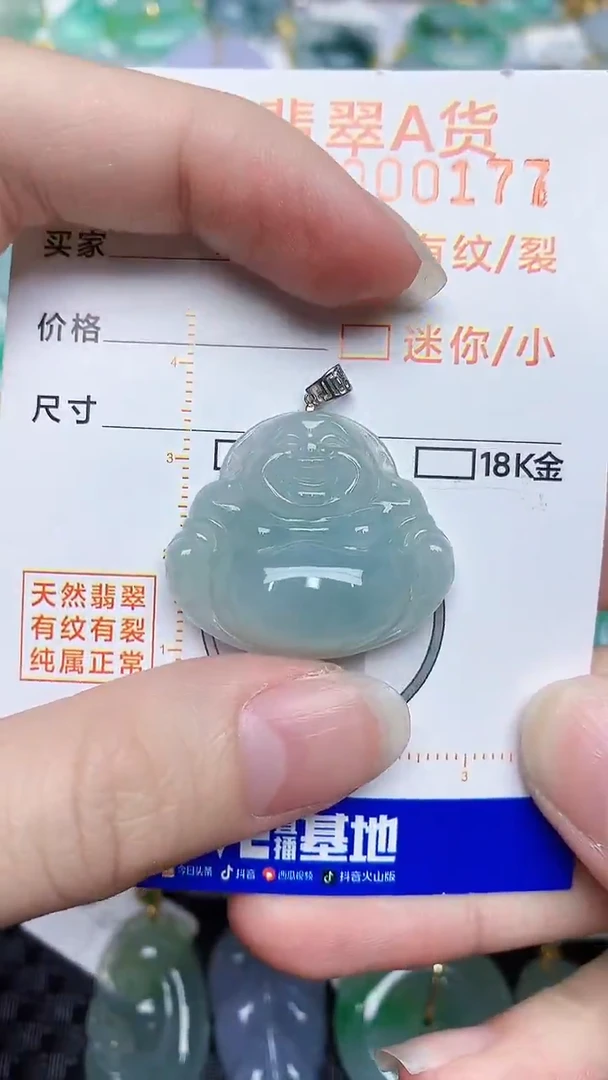 【闪购商品】翡翠颈饰18K金镶嵌6786876