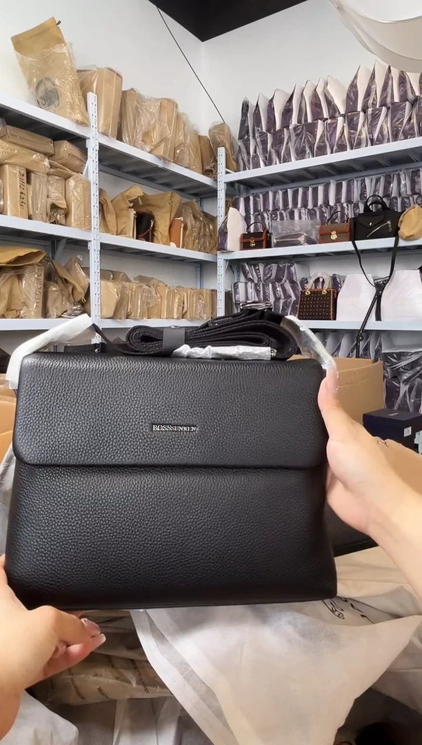 牛皮（革）韩爵绅士包包皮具543