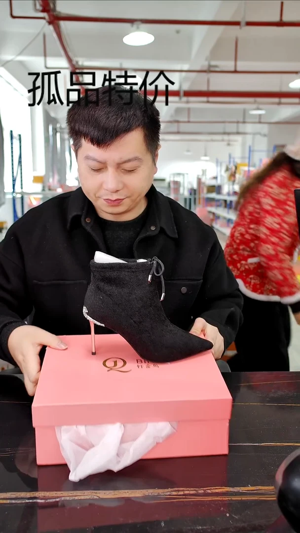 34码女鞋细跟高跟鞋