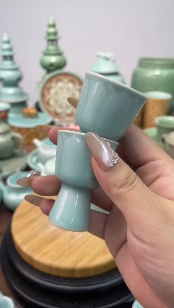 特价福利 微瑕 慧仙青瓷