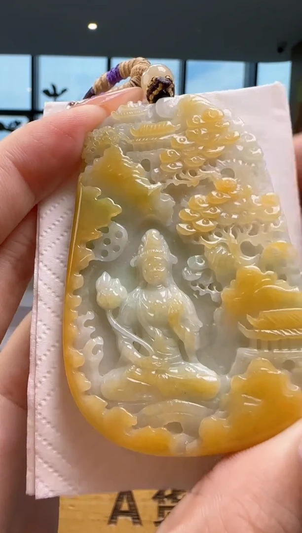 吊坠(不含链)未镶嵌翡翠MM@@960Q3J11662