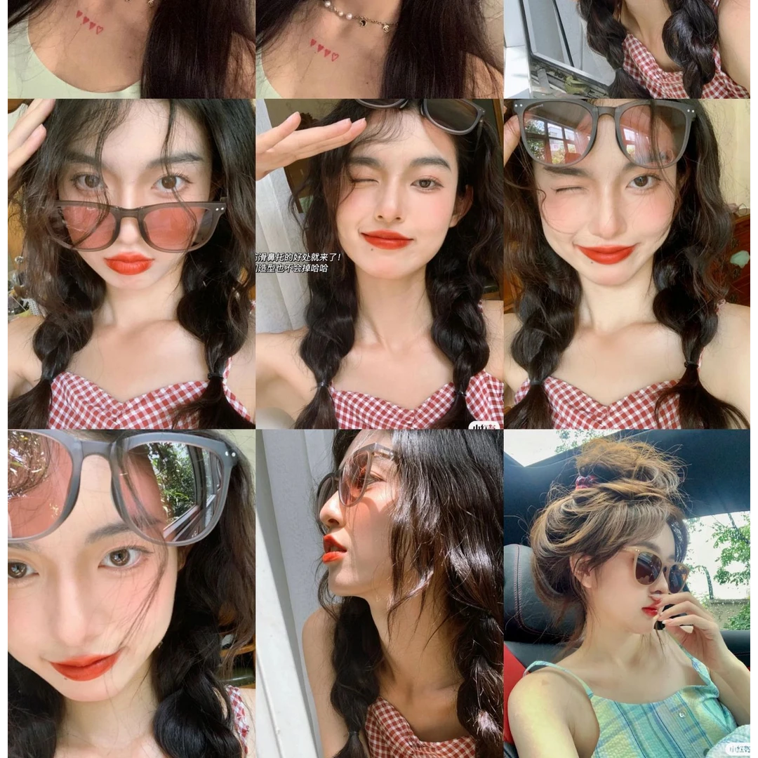 口袋里的折叠墨镜