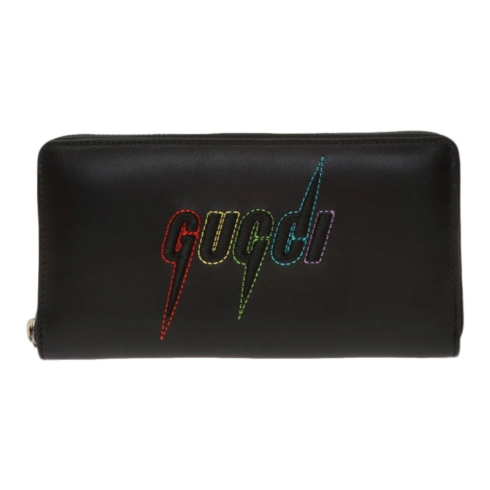 全新未使用 GUCCI/古驰 古驰Logo钱夹/T76