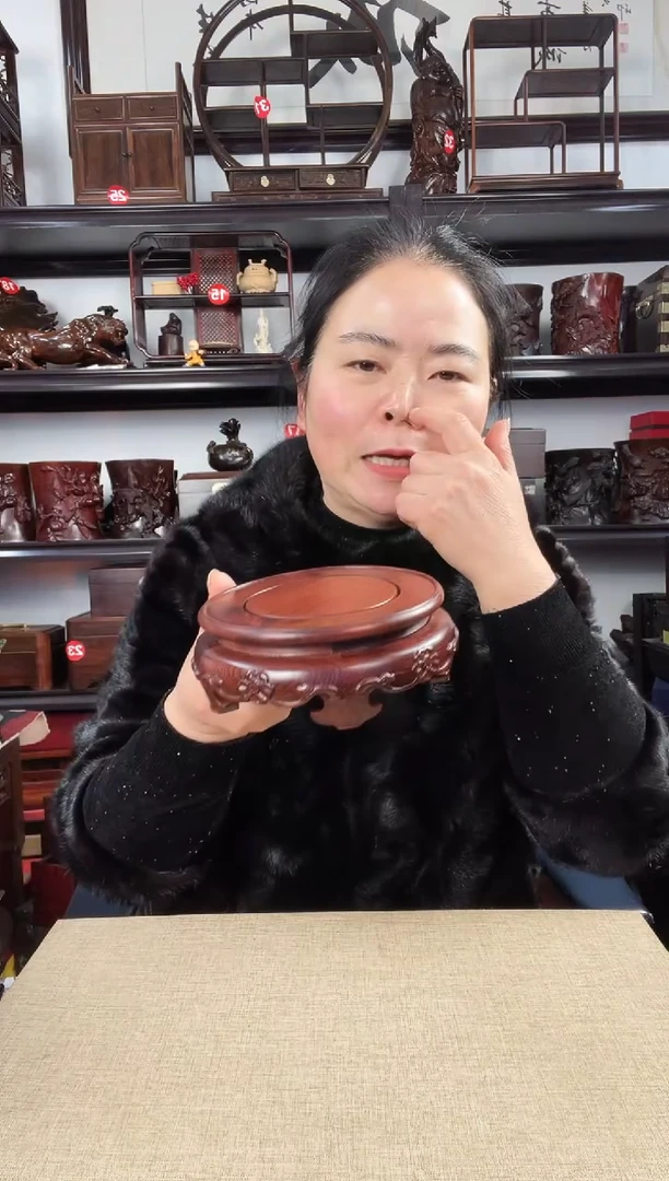 木161瑕疵老李红木工艺品