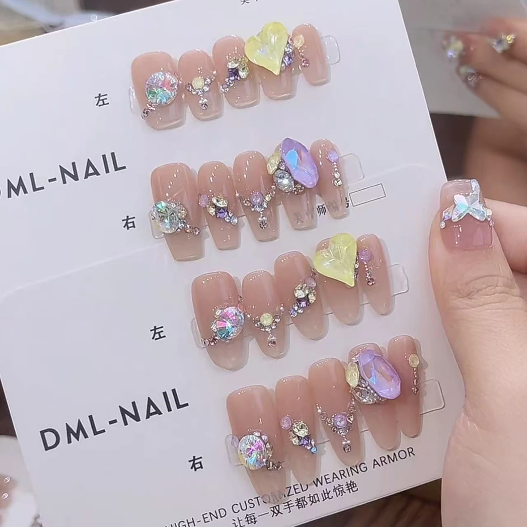 丹蜜琳【柠檬香芋】 施家华子除钢珠珍珠 高奢定制系列手工穿戴软甲