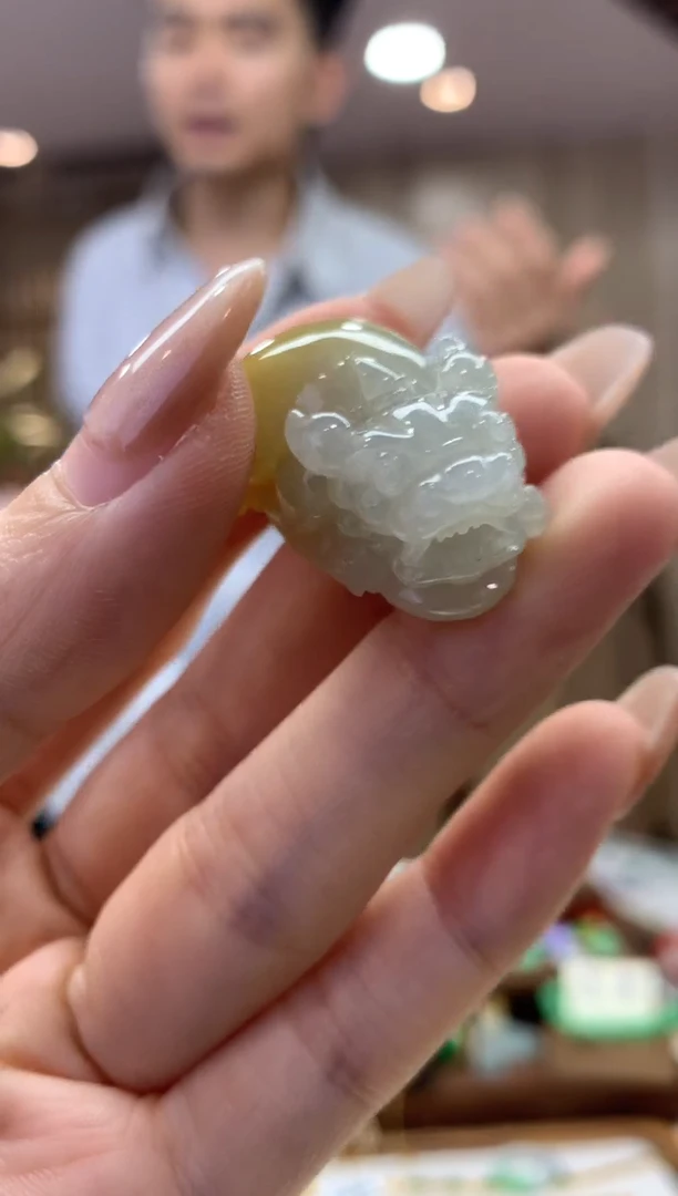 翡翠未镶嵌吊坠(不含链)貔貅