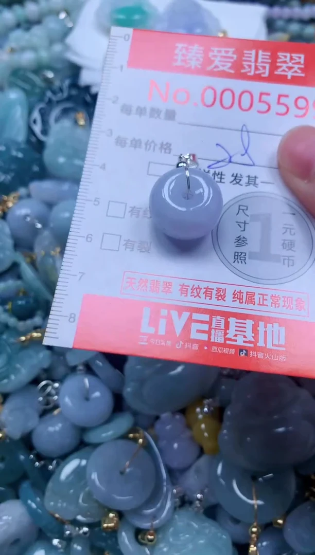 翡翠未镶嵌吊坠(不含链)5599