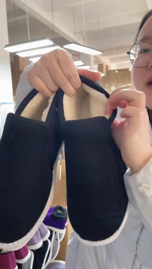 手工纳底棉鞋40码