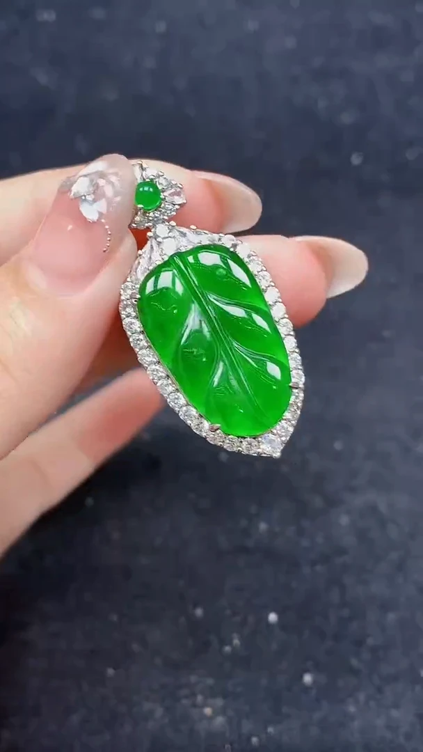 颈饰未镶嵌翡翠天然A货翡翠，保A保真