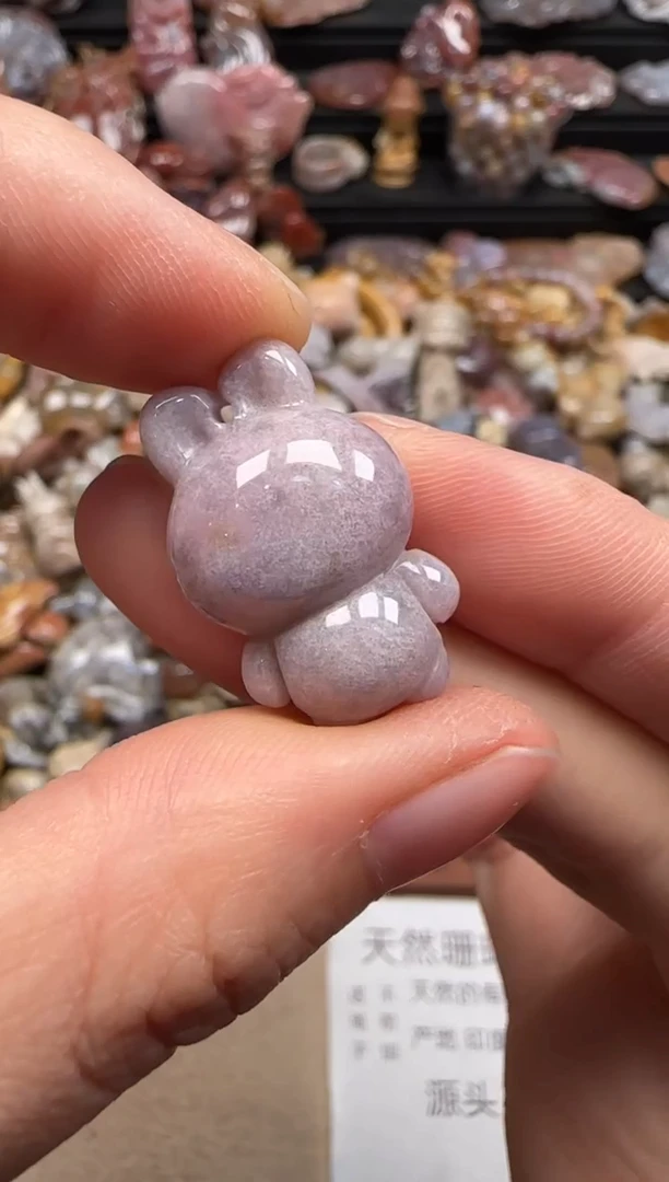 【闪购商品】硅化珊瑚（珊瑚玉）颈饰未镶嵌426