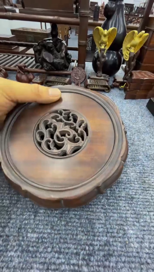 【闪购商品】木底座一对（收古藏今）